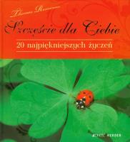 Okładka książki Szczęście dla Ciebie 20 najpiękniejszych życzeń