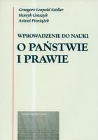Okładka książki Wprowadzenie do nauki o państwie i prawie