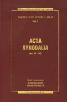 Acta synodalia Dokumenty synodów od 50 do 381 roku. Autor: Baron Arkadiusz, Henryk Pietras SJ. SmakLiter.pl Okładka książki Acta synodalia Dokumenty synodów od 50 do 381 roku