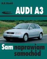 Audi A3 od czerwca 1996 do kwietnia 2003. Autor: Sławomir Polkowski. SmakLiter.pl Okładka książki Audi A3 od czerwca 1996 do kwietnia 2003