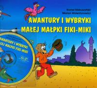 Awantury i Wybryki Małej Małpki Fiki Miki + CD G&P. Autor: Kornel Makuszyński, Walentynowicz Marian. SmakLiter.pl Okładka książki Awantury i Wybryki Małej Małpki Fiki Miki + CD G&P