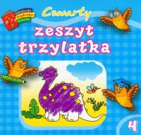 Bibl. mądrego dziecka - Czwarty zeszyt trzylatka. Autor: Wiśniewska Anna. SmakLiter.pl Okładka książki Bibl. mądrego dziecka - Czwarty zeszyt trzylatka