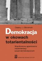 Okładka książki Demokracja w okowach totarientalności