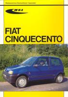Fiat Cinquecento wyd.10. Autor: Edward Morawski. SmakLiter.pl Okładka książki Fiat Cinquecento wyd.10