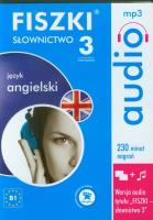 Okładka książki FISZKI audio Język angielski Słownictwo 3