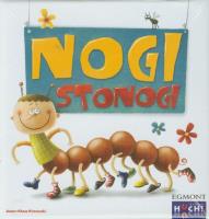Gra - Nogi stonogi. Autor: KREOWSKI K.. SmakLiter.pl Okładka książki Gra - Nogi stonogi