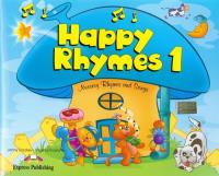 Happy Rhymes 1 Pupils Book + CD + DVD. Autor: Dooley Jenny, Evans Virginia. SmakLiter.pl Okładka książki Happy Rhymes 1 Pupils Book + CD + DVD