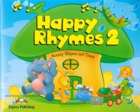 Happy Rhymes 2 Pupil's Book + CD + DVD. Autor: Dooley Jenny, Evans Virginia. SmakLiter.pl Okładka książki Happy Rhymes 2 Pupil's Book + CD + DVD