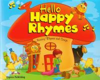 Hello Happy Rhymes Pupils's Book + CD + DVD. Autor: Dooley Jenny, Evans Virginia. SmakLiter.pl Okładka książki Hello Happy Rhymes Pupils's Book + CD + DVD