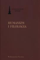 Okładka książki Humanizm i filologia