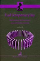 Okładka książki Ład korporacyjny