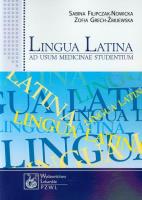 Okładka książki Lingua Latina ad usum medicinae studentium
