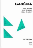 Małe sonatiny na fortepian. Autor: Garścia Janina. SmakLiter.pl Okładka książki Małe sonatiny na fortepian