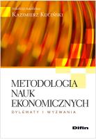 Opakowanie Metodologia nauk ekonomicznych