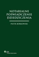 Okładka książki Notarialne poświadczenie dziedziczenia