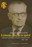 O człowieku, który się nie zgadzał. Autor: Cieślikowa Agnieszka J.. SmakLiter.pl Okładka książki O człowieku, który się nie zgadzał