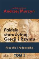 Okładka książki Paideia starożytnej Grecji i Rzymu