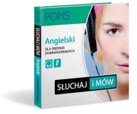 PONS Słuchaj i mów Angielski dla średnio zaawansowanych. Autor:   Praca zbiorowa. SmakLiter.pl Okładka książki PONS Słuchaj i mów Angielski dla średnio zaawansowanych