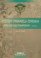 Okładka książki Postępy promocji zdrowia