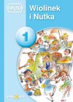 PUS Wiolinek i Nutka 1. Autor: Ewa Fleischer-Iwan. SmakLiter.pl Okładka książki PUS Wiolinek i Nutka 1