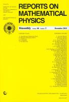 Opakowanie Reports on Mathematical Physics 66/3 2010 Kraj