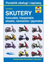 Skutery francuskie, hiszpańskie, włoskie.... Autor: Mather Phil. SmakLiter.pl Okładka książki Skutery francuskie, hiszpańskie, włoskie...