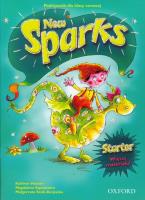 Sparks New Starter CB OXFORD. Autor: Magdalena Szpotowicz, Małgorzata Szulc-Kurpaska. SmakLiter.pl Okładka książki Sparks New Starter CB OXFORD