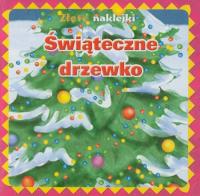Okładka książki Świąteczne drzewko. Złote naklejki