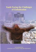 Okładka książki Youth Facing the Challenges of Globalization