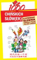 Okładka książki 1000 chińskich słów(ek).Ilustrowany słownik...