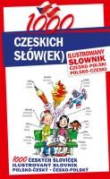 Okładka książki 1000 czeskich słów(ek). Ilustrowany słownik...