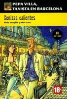 Cenizas calientes z płytą CD. Autor: Estopina Alicia, Baulenas Sans Neus. SmakLiter.pl Okładka książki Cenizas calientes z płytą CD