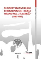 Opakowanie Dokumenty Krajowej Komisji Porozumiewawczej i Komisji Krajowej NSZZ Solidarność (1980-1981)
