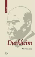 Durkheim Życie i dzieło. Autor: Lukes Steven. SmakLiter.pl Okładka książki Durkheim Życie i dzieło