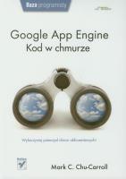 Okładka książki Google App Engine. Kod w chmurze Helion