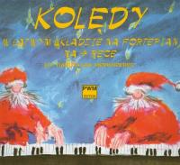Okładka książki Kolędy w łatwym układzie na fortepian na 4 ręce