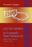 Lectio Divina 10 Do Ewangelii Męki Pańskiej 2. Autor: Gargano Innocenzo. SmakLiter.pl Okładka książki Lectio Divina 10 Do Ewangelii Męki Pańskiej 2
