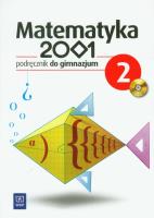 Okładka książki Matematyka GIM 2001 2  podr. w.2012 WSiP