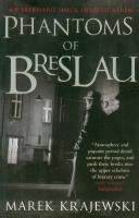 Phantoms of Breslau. Autor: Marek Krajewski. SmakLiter.pl Okładka książki Phantoms of Breslau