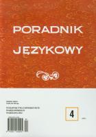 Opakowanie Poradnik językowy 4/2012