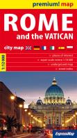 Opakowanie Premium! map Rome and the Vatican 1:12 000
