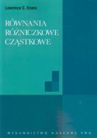 Okładka książki Równania rózniczkowe cząstkowe