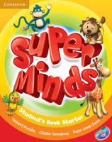 Super Minds Starter SB +DVD CAMBRIDGE. Autor: Puchta Herbert, Gerngross Gunter. SmakLiter.pl Okładka książki Super Minds Starter SB +DVD CAMBRIDGE
