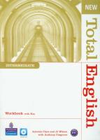 Total English  New Inter WB +key CD LONGMAN. Autor: Hall Diane, Foley Mark, Araminta Crace. SmakLiter.pl Okładka książki Total English  New Inter WB +key CD LONGMAN