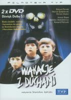 Wakacje z duchami. Autor: Bahdaj Adam. SmakLiter.pl Okładka książki Wakacje z duchami