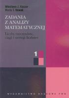 Okładka książki Zadania z analizy matematycznej 1