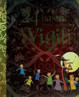 Okładka książki 24 baśnie przed nastaniem Wigilii