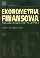 Ekonometria finansowa. Autor: Łuniewska Małgorzata. SmakLiter.pl Okładka książki Ekonometria finansowa