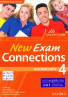 Exam Connections New 4 Intermediate SB & E-WB. Autor: Kelly Paul, Krantz Caroline, Spencer-Kępczyńska Joanna. SmakLiter.pl Okładka książki Exam Connections New 4 Intermediate SB & E-WB