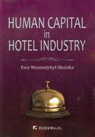 Okładka książki Human Capital in Hotel Industry